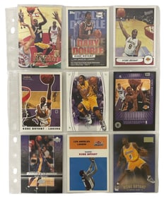 Rare Kobe Bryant Trading Card Collection