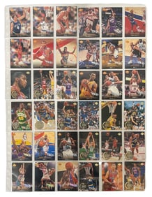 Rare Basketball Trading Card Collection