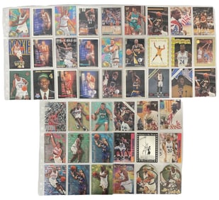 Rare Basketball Trading Card Collection