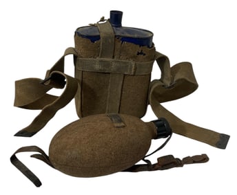 Lot of 2 | Vintage WWI Canteens