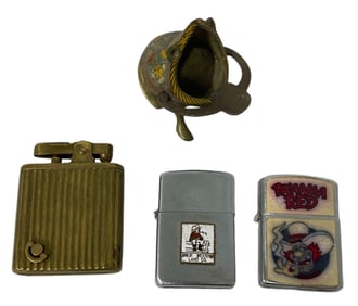 VIntage Lighter and Ashtray Collection