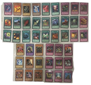 Rare Konami Yu Gi Oh Trading Card Collection