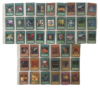 Rare Konami Yu Gi Oh Trading Card Collection