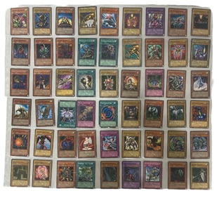 Rare Konami Yu Gi Oh Trading Card Collection