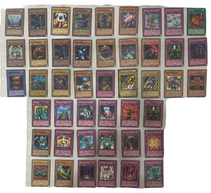 Rare Konami Yu Gi Oh Trading Card Collection