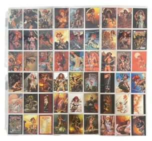 Red Sonja Trading Caed Collection