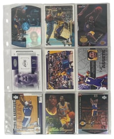Rare Kobe Bryant Trading Card Collection