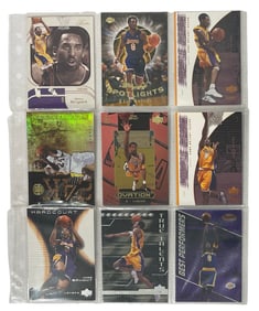 Rare Kobe Bryant Trading Card Collection