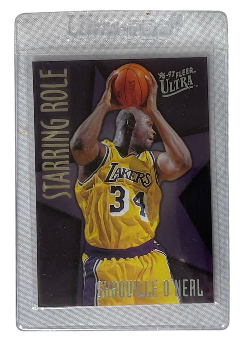 1996-97 Shaq O Neal | Fleer Ultra Starring Role | No 8: 1996-97 Shaq O Neal | Fleer Ultra Starring Role | No 8