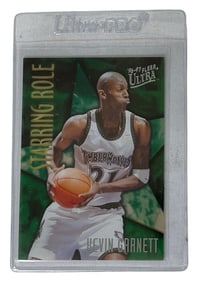 1996-97 Kevin Garnett | Fleer Ultra Starring Role | No 1