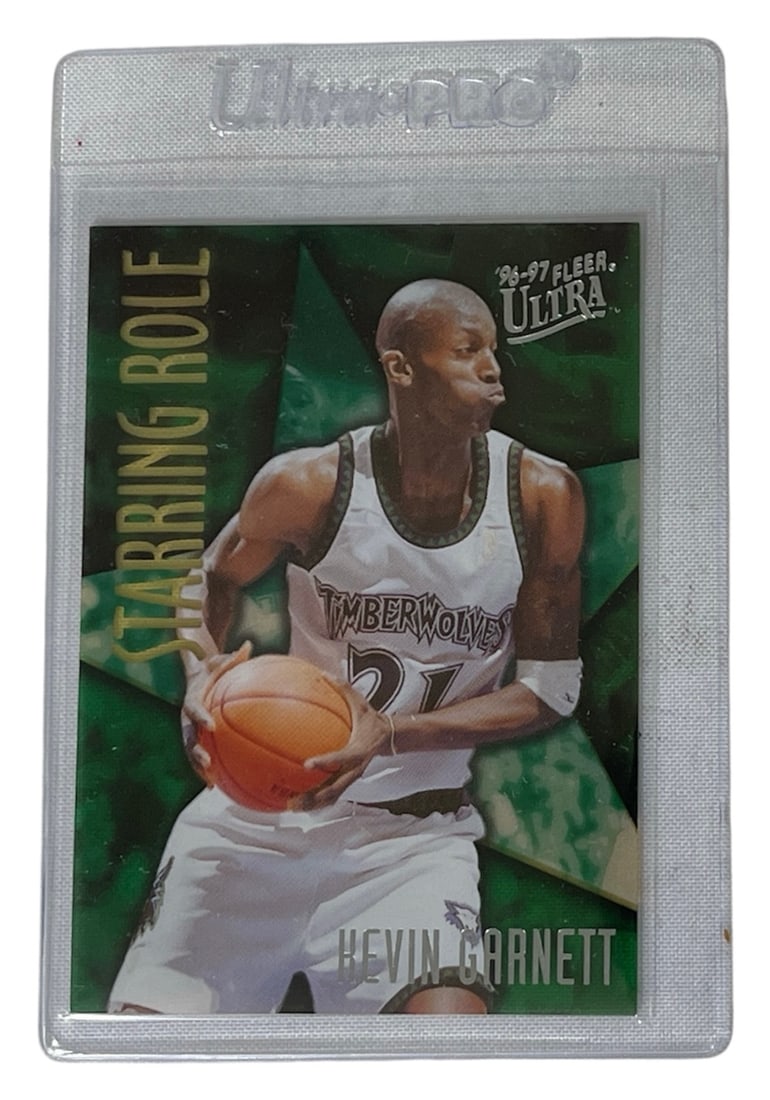 1996-97 Kevin Garnett | Fleer Ultra Starring Role | No 1: 1996-97 Kevin Garnett | Fleer Ultra Starring Role | No 1