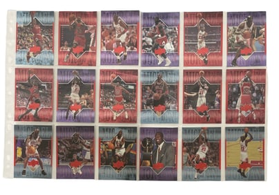 Rare Michael Jordan Trading Card Collection