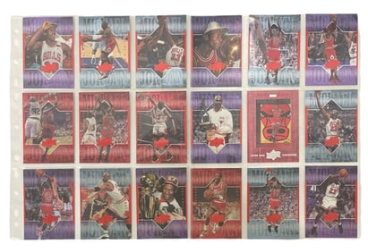 Rare Michael Jordan Trading Card Collection