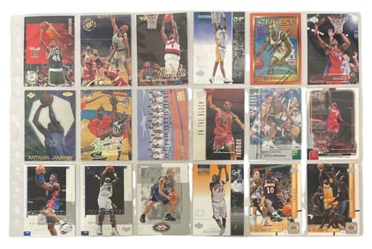 Rare Basketball Trading Card Collection