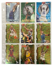 Rare Basketball Trading Card Collection