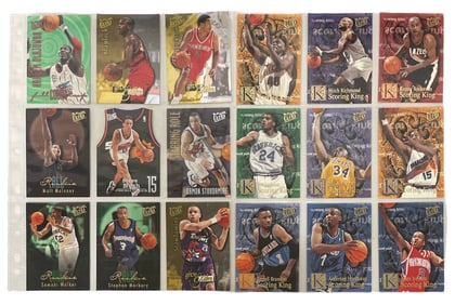 Rare Basketball Trading Card Collection