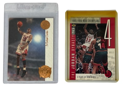Lot of 2 | Michael Jordan Trading Cards