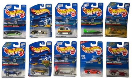 Lot of 10 | Hot Wheels Toy Car Collection