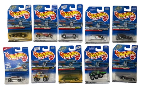 Lot of 10 | Hot Wheels Toy Car Collection