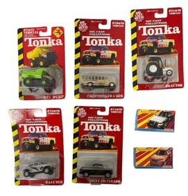 Lot of 7 | Tonka and Matchbox Toy Car Collection