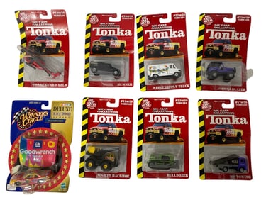 Lot of 8 | Tonka and Nascar Toy Car Collection