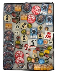 Rare Music and Movie Pin Collection