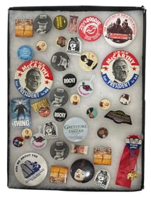 Rare Music and Movie Pin Collection