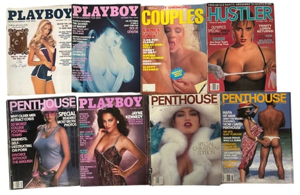 Vintage Erotic Adult Magazine Collection