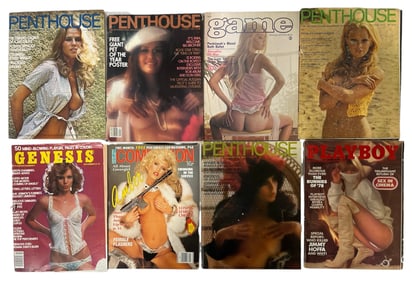 Vintage Erotic Adult Magazine Collection