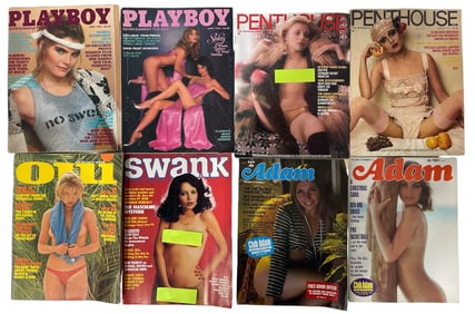 Vintage Erotic Adult Magazine Collection