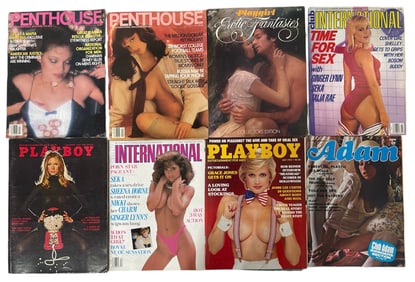 Vintage Erotic Adult Magazine Collection