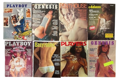 Vintage Erotic Adult Magazine Collection