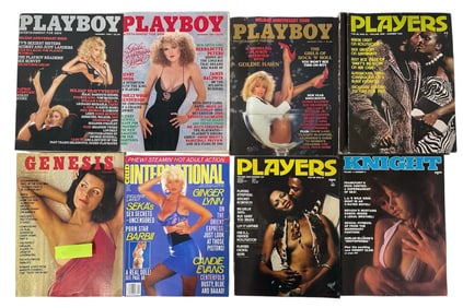 Vintage Erotic Adult Magazine Collection
