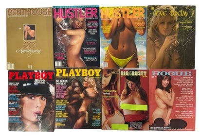 Vintage Erotic Adult Magazine Collection