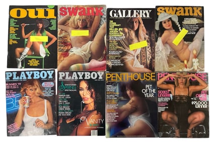 Vintage Erotic Adult Magazine Collection