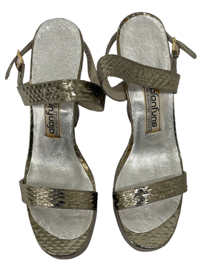 Vintage Alan Fung Heels | Approximately Size 8.5 (1 of 5)