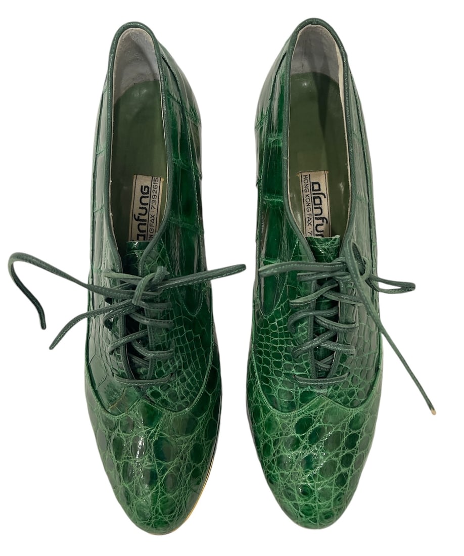 Vintage Alan Fung Heels | Approximately Size 9 (1 of 5)