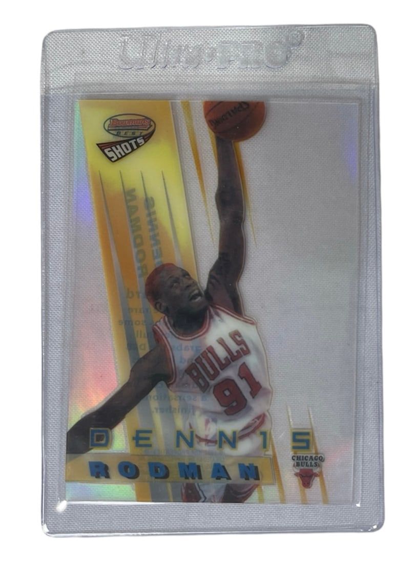 1996-97 Topps Bowmans Best Shot | Dennis Rodman: 1996-97 Topps Bowmans Best Shot | Dennis Rodman