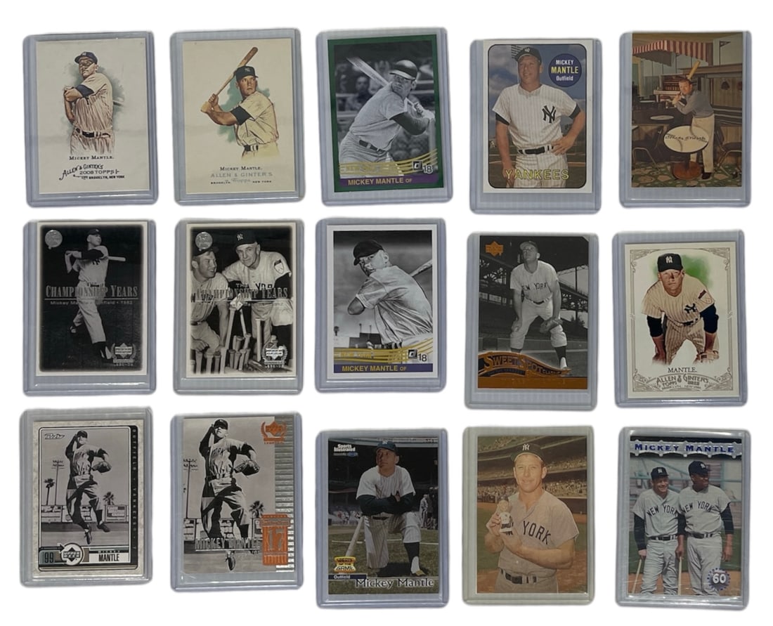 Mickey Mantle Trading Card Collection: Mickey Mantle Trading Card Collection