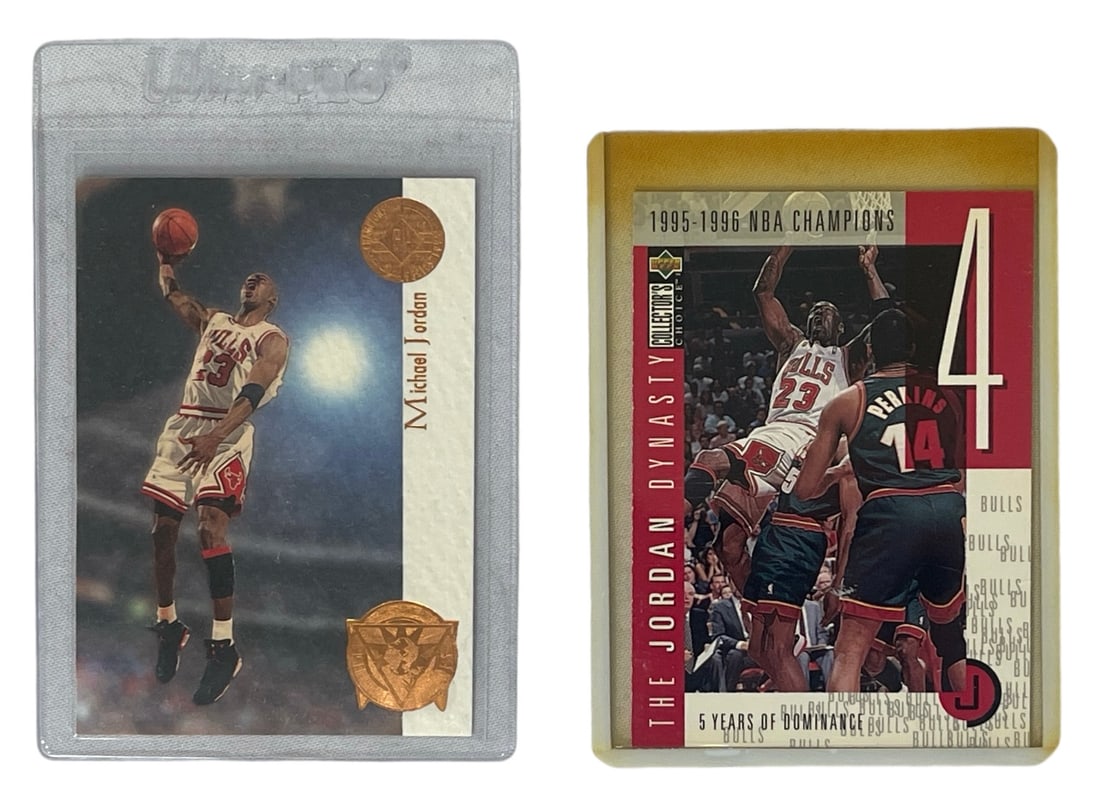 Michael Jordan Trading Card Collection (1 of 2)