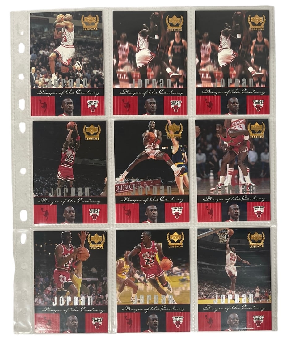 Michael Jordan Trading Card Collection (1 of 2)
