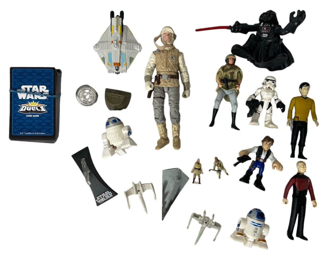 Star Wars and Star Trek Toy Collection (1 of 1)