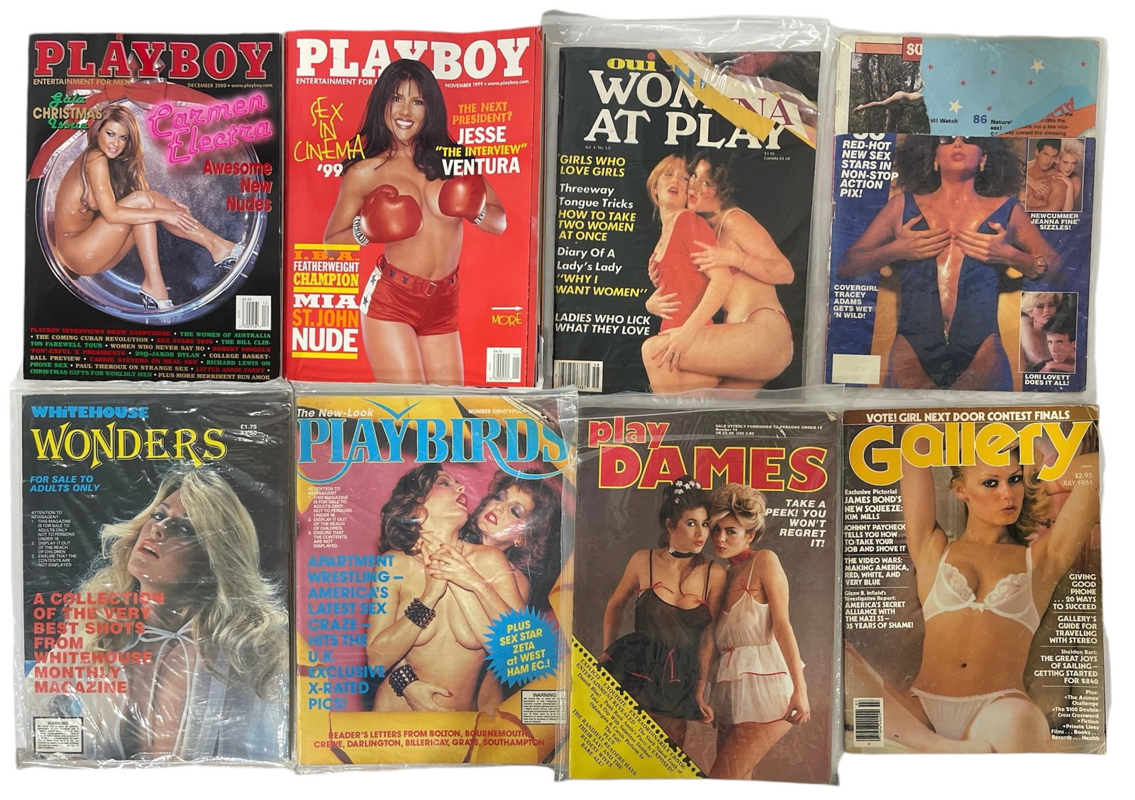 Vintage Erotic Adult Magazine Collection: Vintage Erotic Adult Magazine Collection