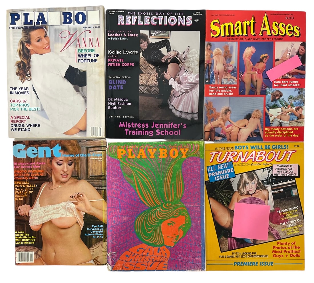 Vintage Erotic Adult Magazine Collection: Vintage Erotic Adult Magazine Collection