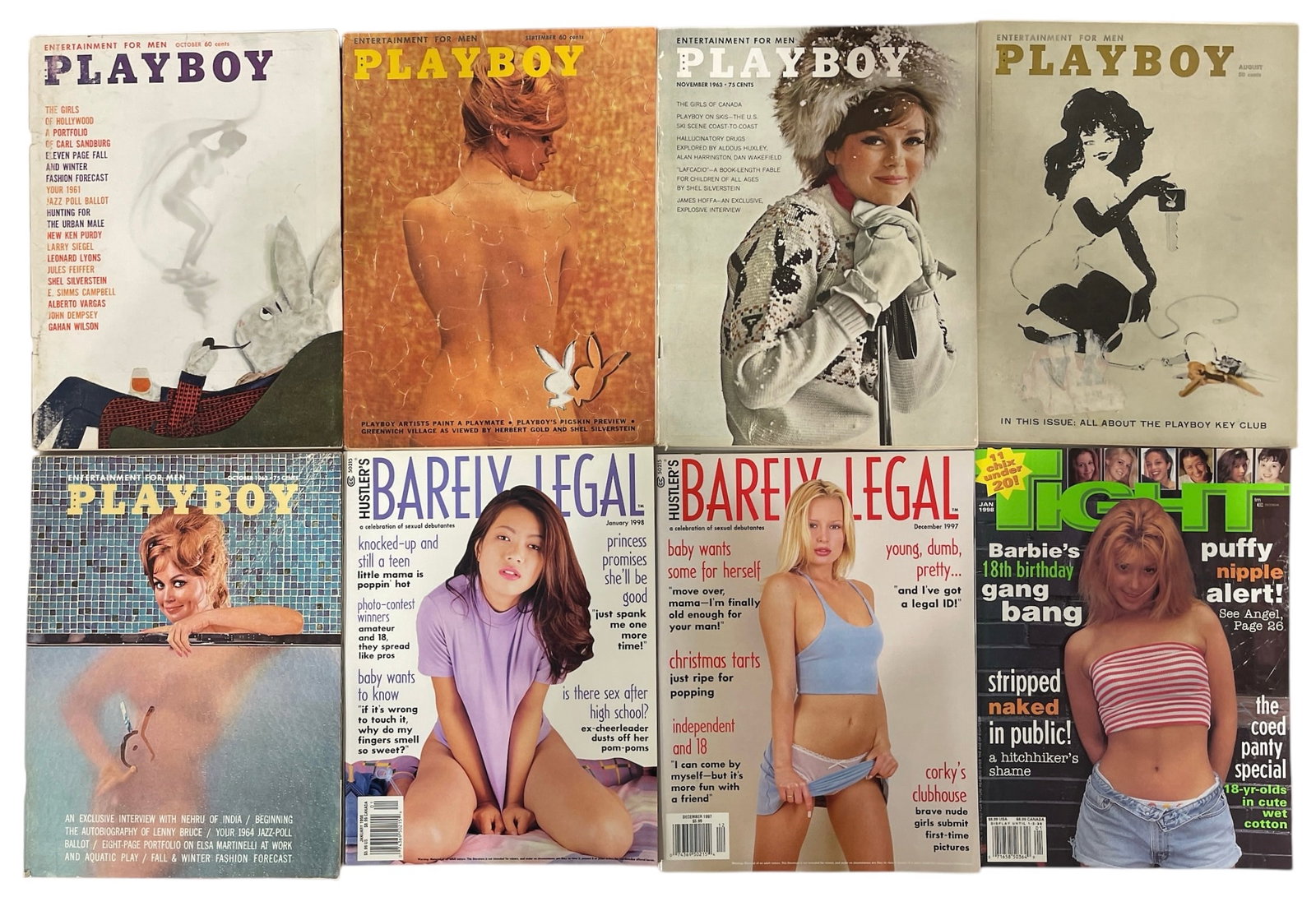 Vintage Erotic Adult Magazine Collection: Vintage Erotic Adult Magazine Collection