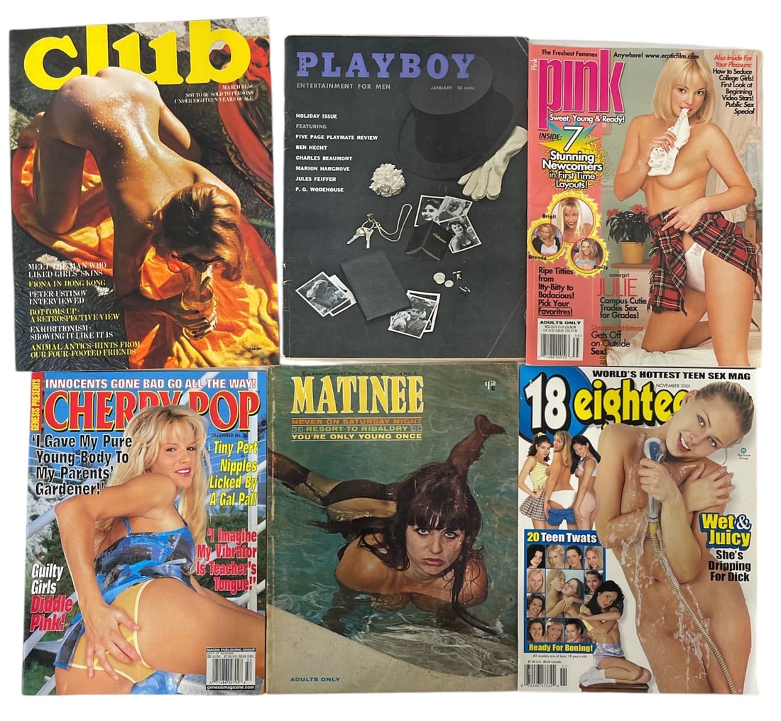 Vintage Erotic Adult Magazine Collection: Vintage Erotic Adult Magazine Collection