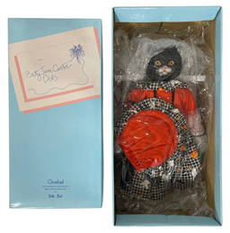 Goebel | Betty Jane Carter | Halloween Black Cat Porcelain Doll