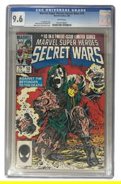 Marvel Comic Super Heroes Secret Wars | No 10 | CGC 9.6