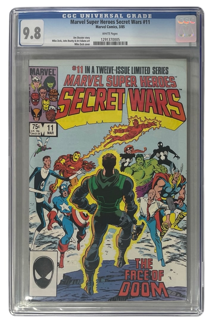Marvel Super Heroes Secret Wars | No 11 | CGC 9.8 (1 of 3)