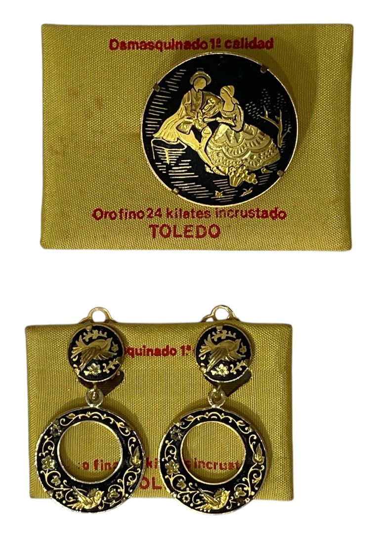 Toledo Earring and Pin Collection: Toledo Earring and Pin Collection